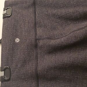 Size 8 grey tweed Lululemon tights